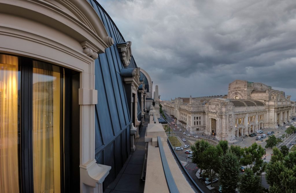 Vista dal Gallia Hotel